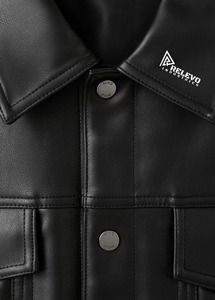 Veste en cuir d'agneau confortable et respirante, col montant, fermeture éclair, décontractée pour l'hiver, vestes décontractées personnalisées pour hommes - Product Image 6