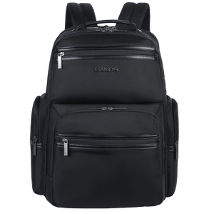 SAKOS Business <b>Laptop</b> <b>Backpack</b> Polyester Waterproof Zipper Portable USB Travel Below 24L Air Cushion Belt Casual Unisex Office - Product Image 2