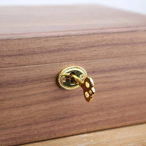 Eco-Friendly Rectangle <b>Wooden</b> <b>Box</b> for Jewelry Gift Storage-Soft Interior for Delicate Items Christmas Chinese New Year Tabletop - Product Image 6