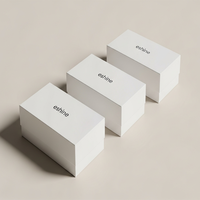 Cajas de Empaque con Logotipo Personalizado al por Mayor - Cartón Reutilizable, Reciclable, Portátil, Diseño Moderno y de Lujo, Laminación Mate, Color Personalizado
