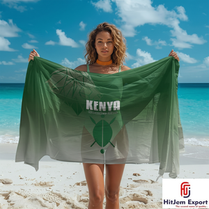 Custom Printed Polynesian Sarong Hawaiian Pareo Lightweight Beach Wrap Tropical Resort Wear OEM ODM Factory - Product Image 6