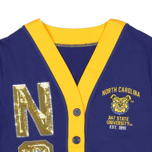 Cárdigan Casual Personalizado con Bordado Chenille, Talla Grande, Estilo Universitario Griego, para Hermandades y Fraternidades, de Algodón y Poliéster Premium para Hombre - Product Image 2