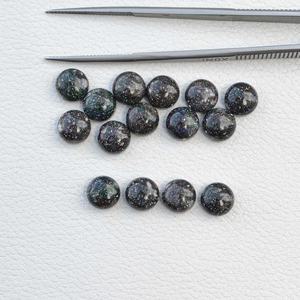 โอปอลฮอนดูแรนธรรมชาติ6มม. เรียบทรงกลมได้รับการรับรองอัญมณีหลวมสำหรับผู้ผลิตเครื่องประดับแฟชั่น - Product Image 3