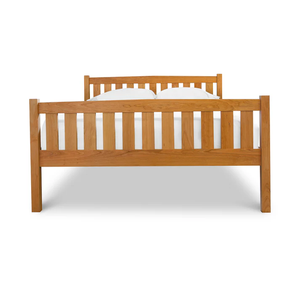 Wholesale Mission Style Solid Wood <b>Bed</b> | Vertical Slat Headboard and Footboard <b>Bed</b> <b>Frame</b> - Product Image 6