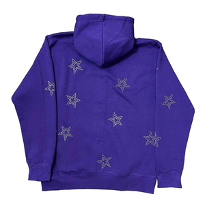 Sudadera con Pedrería Personalizada, Sudadera Brillante con Cristales, Ropa Urbana de Moda, Sudadera de Algodón de Alta Calidad - Product Image 2