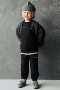 Pantalons de survêtement unisexes pour enfants PERFECT INDUSTRY, garçons et filles, taille élastique, 100% coton, tissu molletonné français, décontractés, respirants, séchage rapide - Product Image 6
