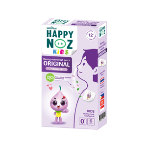 Parche Nasal de Cebolla Happy Nose para Aliviar la Congestión Nasal, el Resfriado, la Fiebre y las Alergias, 100% Herbal, Hecho por Proveedores Tailandeses - Product Image 1
