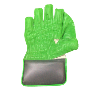 Gants de gardien de but de cricket en cuir pleine fleur avec protège-doigts renforcés et protection en caoutchouc haute résistance - Product Image 6