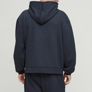 High Quality Custom Men's Hoodies and Baggy Pants Set <b>Boxy</b> Hoodies for Men Heavyweight Drop Shoulder <b>Jumper</b> Oversized Hoodie - Product Image 2