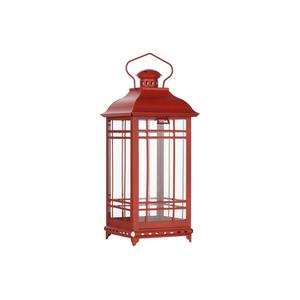 Juego de 3 Faroles Rojos Clásicos, Ideales para Decoración Navideña, Decoración de Interiores de Cafeterías y Exhibición Festiva en Mesas, Hechos a Mano en India - Product Image 2