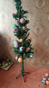 Sac de rangement pour sapin de Noël, housse rouge réutilisable pour la protection et le rangement des arbres artificiels - Product Image 3