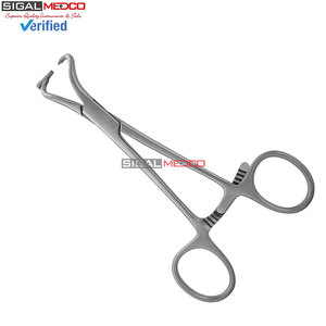 Pinzas de reducción y reposicionamiento óseo de grado quirúrgico, de trece centímetros, de acero inoxidable, instrumento ortopédico - Product Image 6