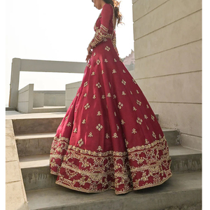 ชุดเดรสออกงานแต่งงานดีไซน์ใหม่ล่าสุดสไตล์ปากีสถานประดับคริสตัล  สำหรับผู้หญิงทุกคน  รับทำโลโก้ตามสั่ง  ชุดลำลองฤดูร้อน  บริการ OEM - Product Image 5