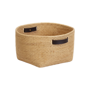 High Quality Eco-Friendly Multifunction Rattan Laundry <b>Storage</b> Basket Natural Wicker <b>Hamper</b> Clothing Organizing Handmade Vietnam - Product Image 1