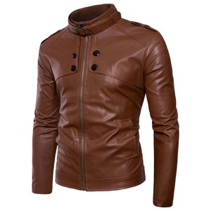 Fashion <b>Men</b> Black <b>Leather</b> <b>Jacket</b> <b>men</b> <b>Leather</b> <b>Jackets</b> Good Quality And Comforetable <b>Leather</b> <b>Jacket</b> For <b>Man</b> - Product Image 2