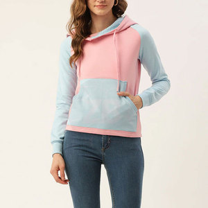 Sweat-shirts classiques pour femmes, 100% coton, tissu doux, chaud, pour un usage quotidien, avec capuche et poche kangourou avant. - Product Image 4