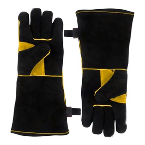 Guantes de Trabajo de Cuero Aislantes de Alta Calidad para Conducir y Soldar, Antideslizantes, Impermeables, para Uso en Exteriores en Invierno, Unisex, Guantes de Seguridad, Pakistán - Product Image 3