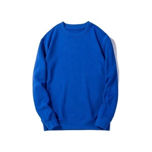 Sudadera de cuello redondo para hombre de alta calidad, diseño personalizado con logo impreso, color sólido, tipo pullover, ropa de trabajo para hombre - Product Image 1