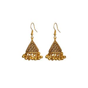 Pendientes de Boda de Acero Inoxidable Dorado para Mujer, de Moda, de Alta Calidad, Accesorios de Moda, Venta al por Mayor Directa de Fábrica - Product Image 1