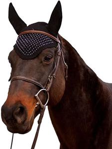 Gorros con diseño personalizado de alta calidad para caballos, con orejas, producto más vendido, venta al por mayor - Product Image 2