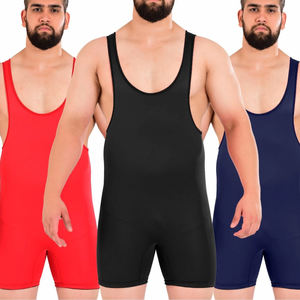 Uniformes de Lucha Libre Profesional Sublimados al por Mayor, OEM, ODM, Singlets, Trajes de Lucha Libre para Hombre - Product Image 5