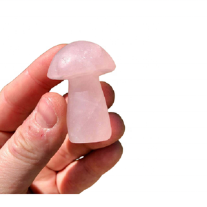 Chất lượng cao tinh thể nấm Rose Quartz gua SHA cơ thể tự nhiên cạo công cụ massage mặt đá quý nấm bán buôn - Product Image 2