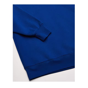 Sudadera Ligera de Cuello Redondo para Hombre, Color Verde Sólido, Corte Regular, Tejida, Manga Larga, Informal, para Otoño, 100% Algodón - Product Image 6