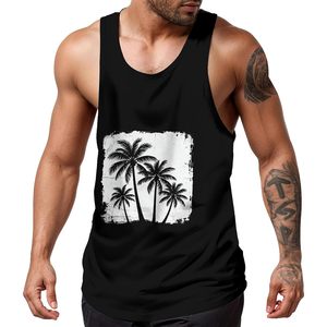 Custom Sublimation <b>Stringer</b> Tank Tops For <b>Men</b> Custom Design 100% Polyester Cool Sublimated Casual Running <b>Vest</b> Gym Singlet Tops - Product Image 1