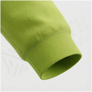 <b>Women</b> Solid Green Hooded Tracksuit 2-Piece Full <b>Zip</b> Sweatshirt Joggers Casual Winter Wear 100% Cotton Midweight Regular Fit 2 1 - Product Image 6