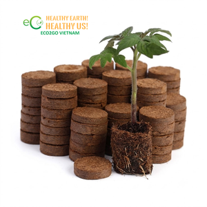 Disques de coco écologiques avec rétention des nutriments et plateau à semis en plastique pour la culture des plantes ECO2GO VIETNAM - Product Image 6