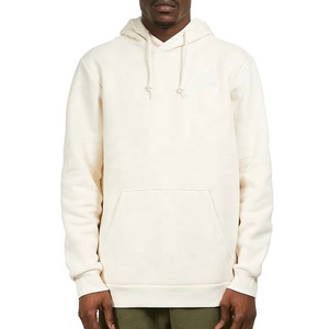 Sweat-shirt à capuche et pull-over 100 % coton pour homme, streetwear personnalisé avec impression de logo en relief, col à capuche pour l'hiver - Product Image 1