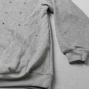 Sudaderas con Capucha Personalizadas en Color Sólido con Pedrería, 100% Algodón, Transpirables, Precio Bajo, Venta al Por Mayor, Nueva Llegada - Product Image 6