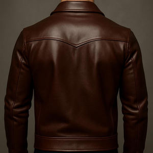Stylish Leather Winter Jackets for Men and <b>Women</b> Warm Casual Jackets for Cold <b>Weather</b> Premium Leather Outerwear for All Seasons - Product Image 4