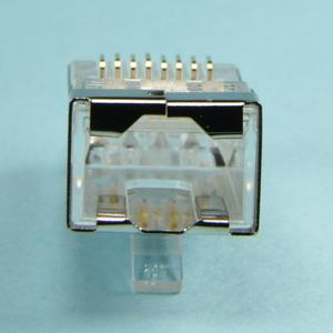 <b>RJ45</b> Pass Through <b>Connector</b> 1.1mm Opening for Seamless Ethernet Cable Termination - Product Image 3