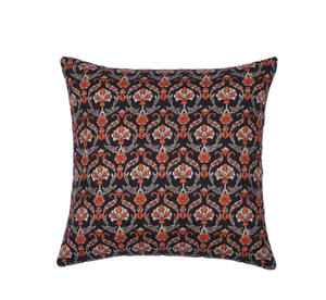 Funda de Almohada Hecha a Mano en India con Nuevo Diseño Floral en Color Verde, Funda de Cojín de Algodón con Estampado a Mano para Sofá, Cama o Decoración - Product Image 6