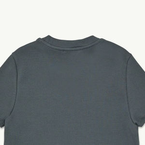 Camiseta de estilo urbano para niños, para verano, con tecnología de secado rápido, textura suave, material flexible, diseño transpirable, con logo personalizado - Product Image 5