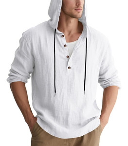 Trendy Regular Fit <b>Hoodie</b> <b>Plain</b> Cotton Fleece Classic Soft Warm Breathable Quick Dry Pullover Pocket Design Winter Casual High - Product Image 3