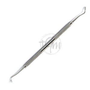 Outil dentaire en acier inoxydable à double extrémité pour le remplissage et la restauration des cavités dentaires - Product Image 3