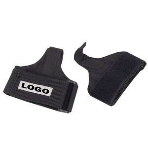 Correas de Gancho Metálicas Acolchadas para Gimnasio, para Máxima Potencia de Tracción, Equipo de Soporte Profesional para Levantamiento de Pesas, Correas de Gancho con el Mejor OEM - Product Image 3