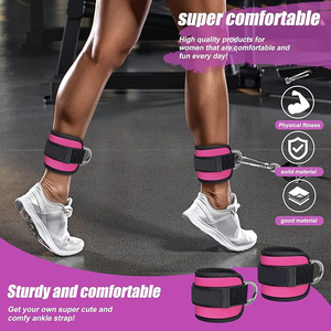 Wholesale Fitness <b>Ankle</b> Straps Foot <b>Support</b> <b>Ankle</b> Protector Guard with Buckle Sports Feet Leg Straps Gym Exercise - Product Image 2