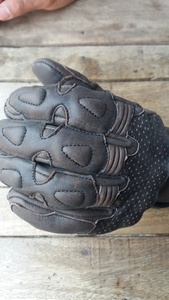 Gants de moto en cuir véritable de qualité supérieure, couleur marron, nouveau design, vente en gros, Allemagne, Keven Impex KI-004, antidérapants - Product Image 4
