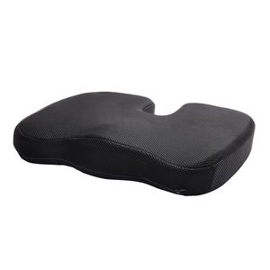 Cuscino per sedia a rotelle in gel rinfrescante e memory foam, a forma di U, con foro per alleviare la pressione e fodera rimovibile - Product Image 1