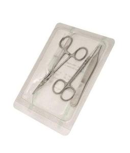 Kit de Pansement Chirurgical Basique en Acier Inoxydable 13 Pièces, Boîte d'Instruments Médicaux Chirurgicaux Manuels Réutilisables, Approuvé CE ISO, Haute Qualité - Product Image 4