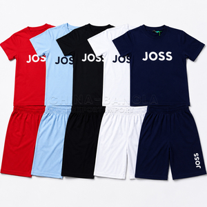 Conjunto de Ropa Infantil de Marca Global Popular, Material de Algodón, Camiseta y Pantalones Cortos, Excedente de Inventario, Proveedor Directo de Fábrica - Product Image 1
