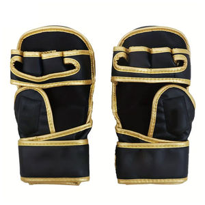 Gants de boxe et de karaté pour hommes en cuir PU de qualité supérieure, entièrement personnalisables avec logo imprimé, service OEM, prix de gros - Product Image 2