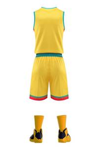 เสื้อกั๊กฝึกซ้อมบาสเก็ตบอลขนาดใหญ่พิเศษสำหรับผู้ใหญ่แบบปรับแต่งได้ ชุดกีฬาระบายอากาศได้ดี คุณภาพสูง ชุดออกกำลังกายคุณภาพสูง สวมใส่สบาย - Product Image 4