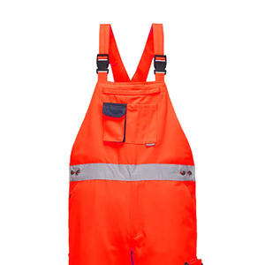 Wholesale High Quality Custom Men Bib High Visibility Construction <b>Overall</b> Workwear Hi Vis Silk <b>Waterproof</b> Brace Pants - Product Image 2
