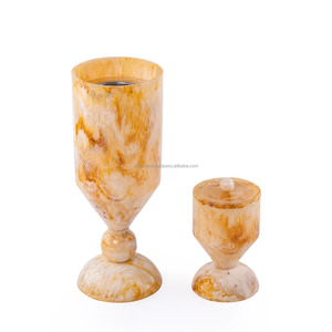Sustainable Luxury Resin Mubkhar Bakhoor Burner Arabic Incense Stand for <b>Eid</b> <b>Gifts</b> Ramadan Table Decor and Home Fragrance - Product Image 1