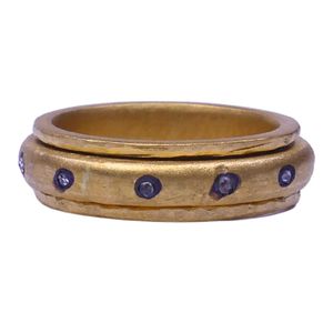 Wedding Wear 925 Sterling Silver Gold Plated Jewelry Diamond Jewelry Women Wear Classic <b>Couple</b> <b>Ring</b> - Product Image 3