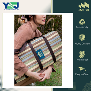 Huge Demanded Premium Quality Thailand Made Waterproof and Double-sided 100% Polypropylene PP Foldable <b>Beach</b> Mat for Sale - Product Image 2